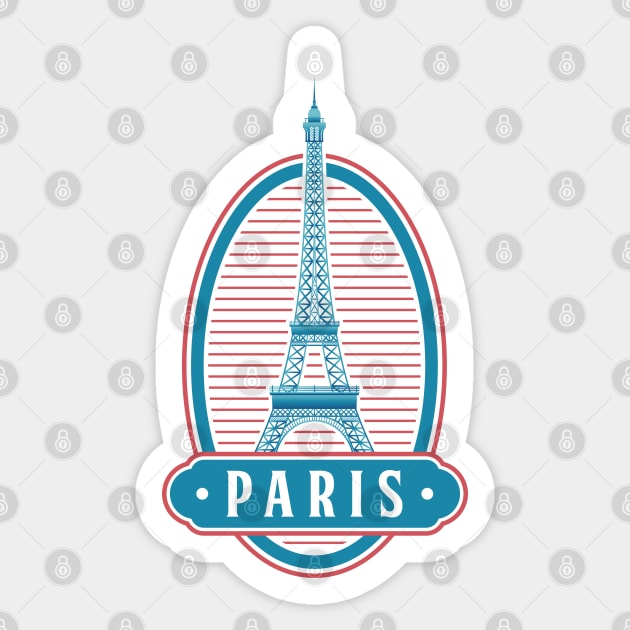 Paris Sticker by TambuStore